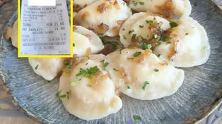 Zamówił pierogi ruskie w Solinie. "Nie wiem, czy kredytu nie wezmę"