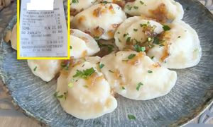 Zamówił pierogi ruskie w Solinie. "Nie wiem, czy kredytu nie wezmę"