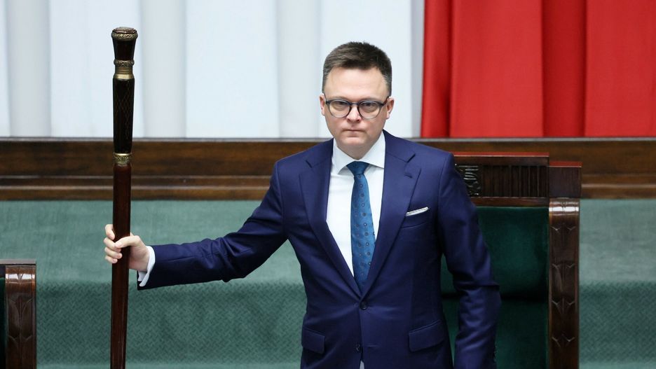 3. posiedzenie Sejmu X kadencji
Fot. Wojciech Olkusnik/East News, Warszawa, 18.01.2024. 3. posiedzenie Sejmu X kadencji. 
N/z: marszalek Sejmu Szymon Holownia
Wojciech Olkusnik