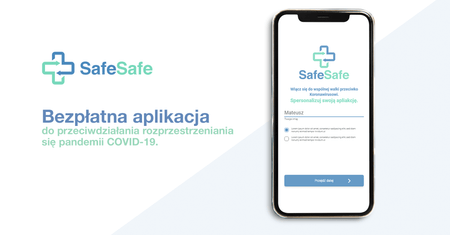 SafeSafe - aplikacja do oceny ryzyka COVID-19. Powstała na bazie wytycznych WHO