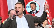 Bąkiewicz o "wyrywaniu chwastów" na wiecu PiS. "Nie zrozumiałem"