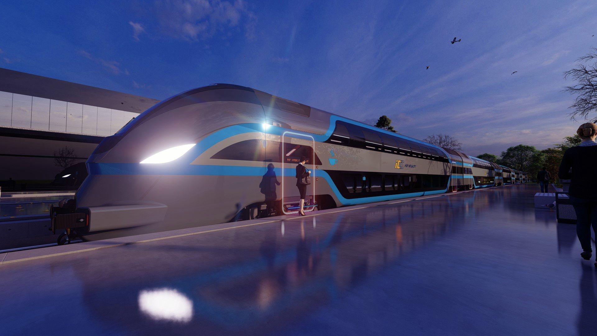 Spółka PKP Intercity chce zasilić swój tabor tego typu pociągami piętrowymi