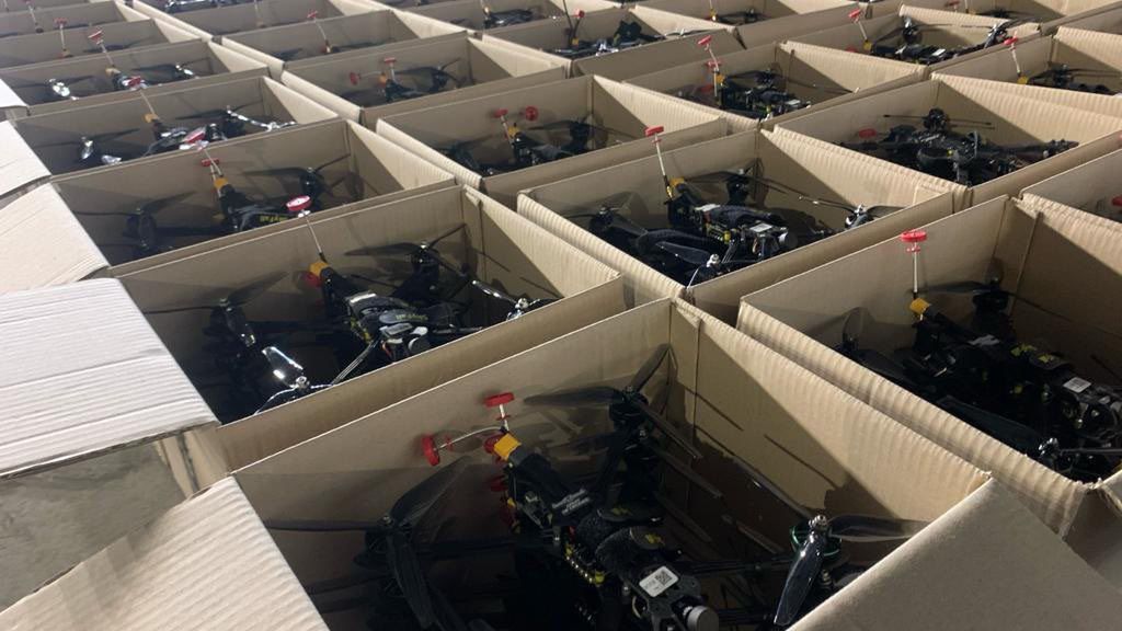 Drony kamikadze dla Ukrainy