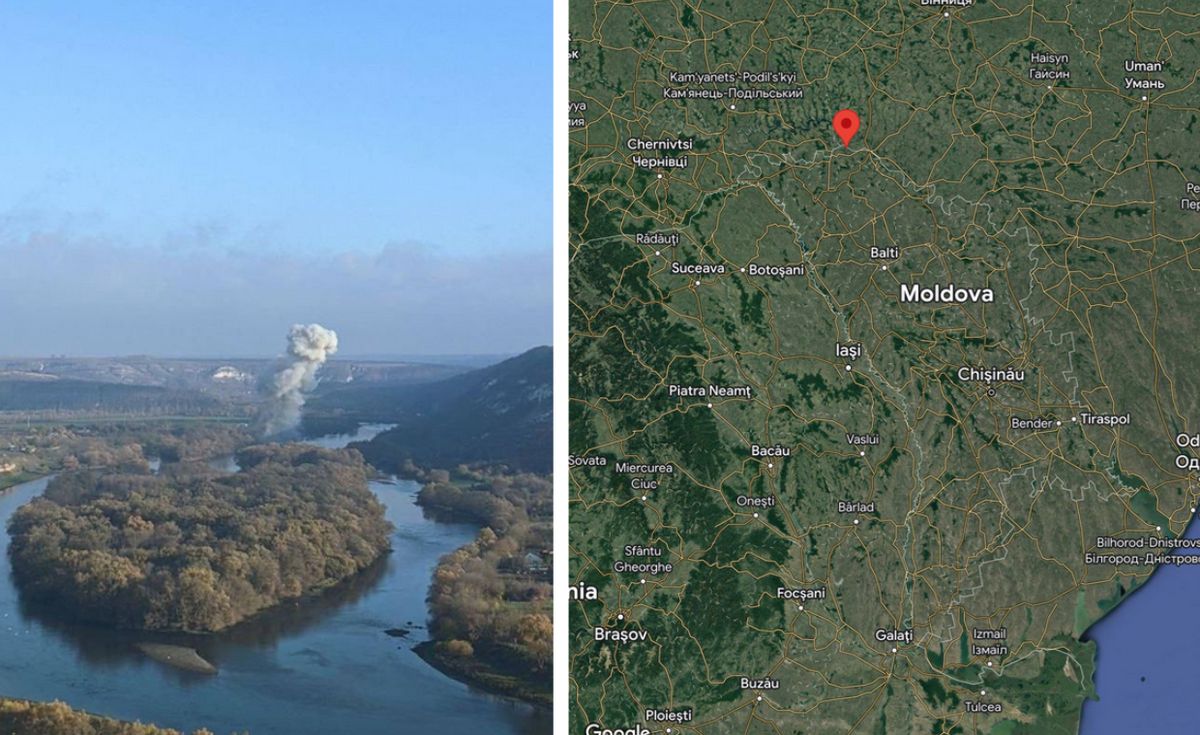 Odłamki rosyjskiej rakiety wpadły w Mołdawii