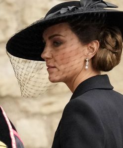 Księżna Kate na pogrzebie Elżbiety II. Tak wygląda żona następcy tronu