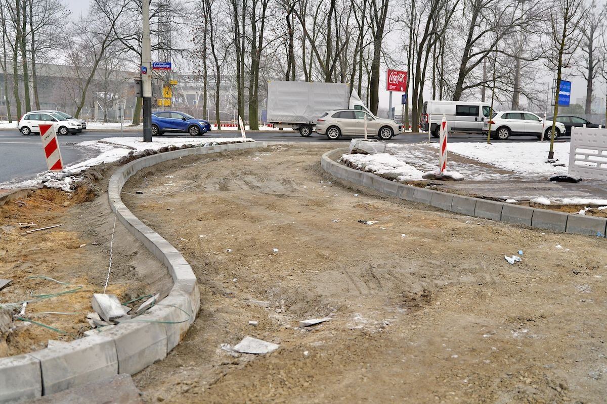 Remont ulic Karolewskiej i Bratysławskiej obejmuje także budowę nowego łącznika do alei Bandurskiego