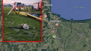 Wypadek szybowca w Pruszczu Gdańskim. Nie żyje 73-letni pilot