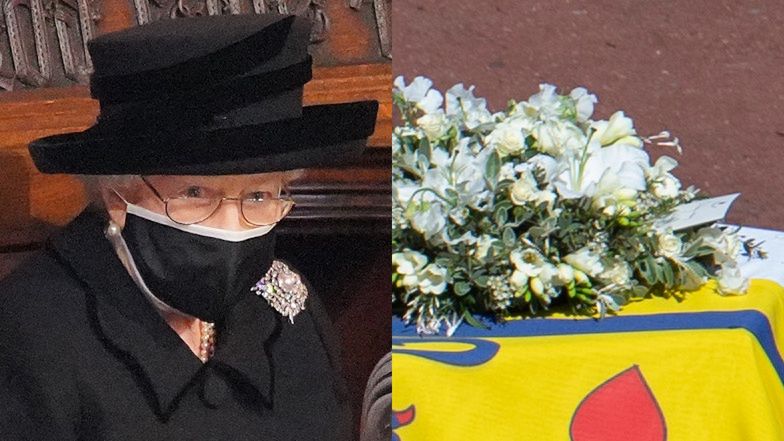 Królowa Elżbieta złożyła ostatni list do księcia Filipa na jego trumnie