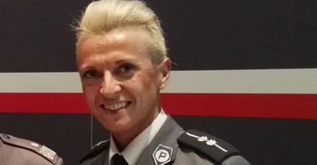 Policjantka jest kulturystką. Reprezentuje Polskę na mistrzostwach
