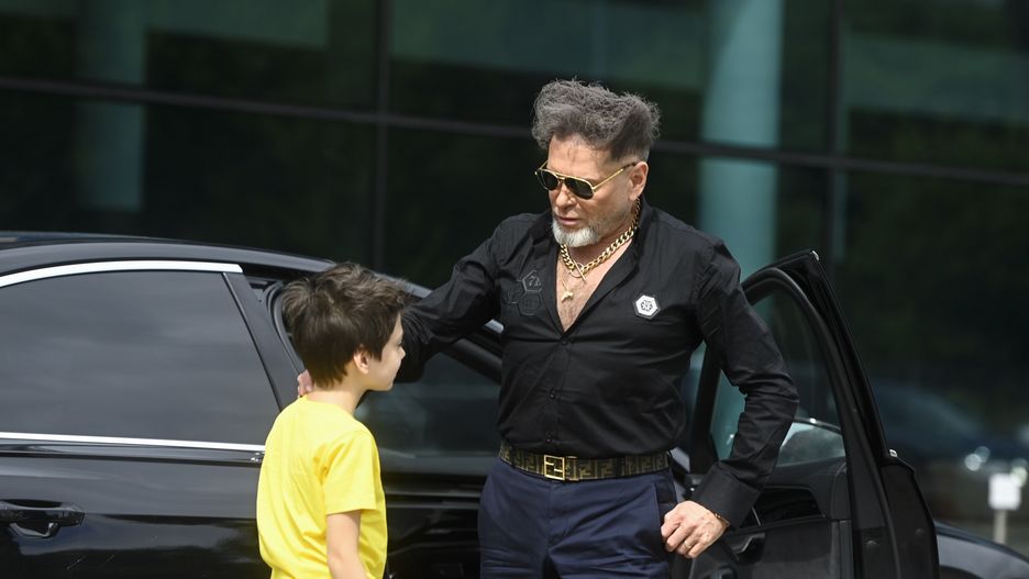 Krzysztof Rutkowski z synem