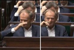 Donald Tusk zaskoczył. Nie mógł się powstrzymać przed tym gestem