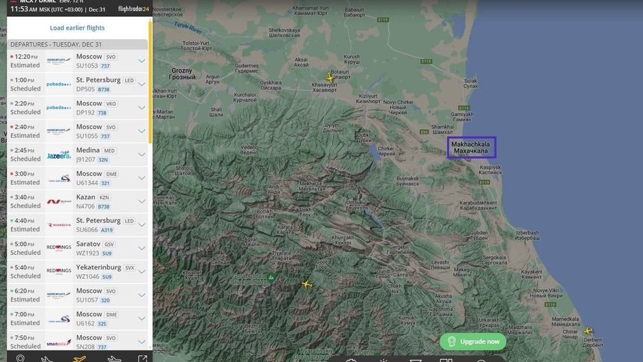 Ciężki poranek w Rosji. Plan "Dywan" na kilku lotniskach