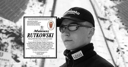 Rodzina żegna Mateusza Rutkowskiego. Przejmujący nekrolog