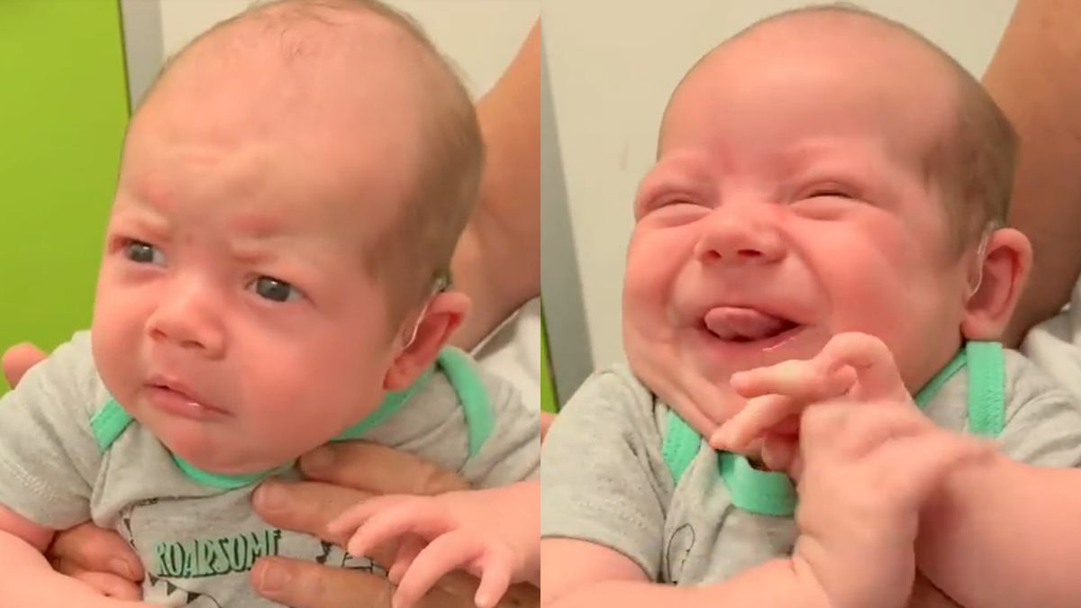 Wzruszające zachowanie chłopca