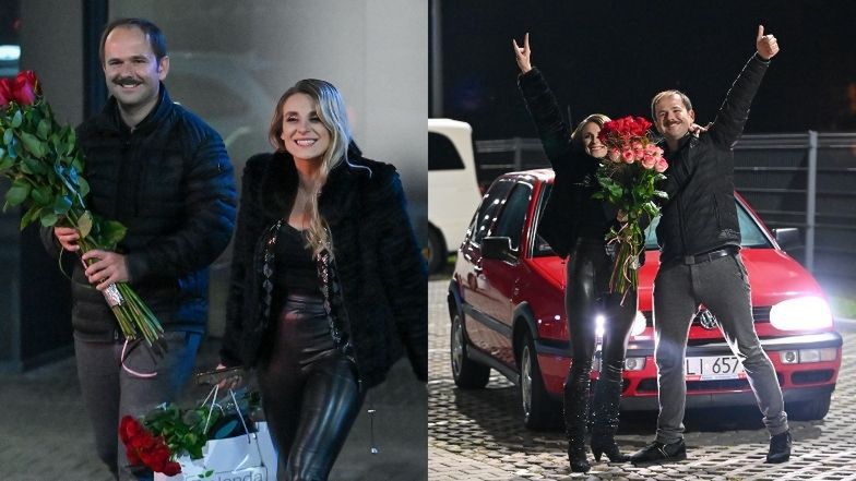 Gwiazdy i goście programu opuszczają studio po finale "Tańca z gwiazdami"