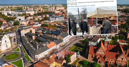 Jarmark Noworoczny w Radomiu. Wśród stoisk "zwroty z Amazona"