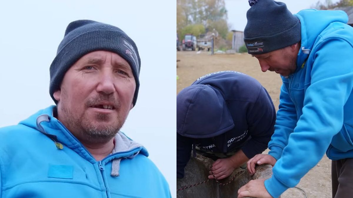 Andrzej z Plutycz szukał skarbu w studni. Fala krytyki