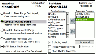 Odzyskiwanie pamięci RAM w Windows Mobile 1