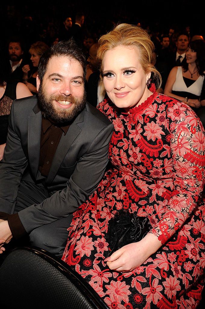 Adele and Simon Konecki, the year 2013