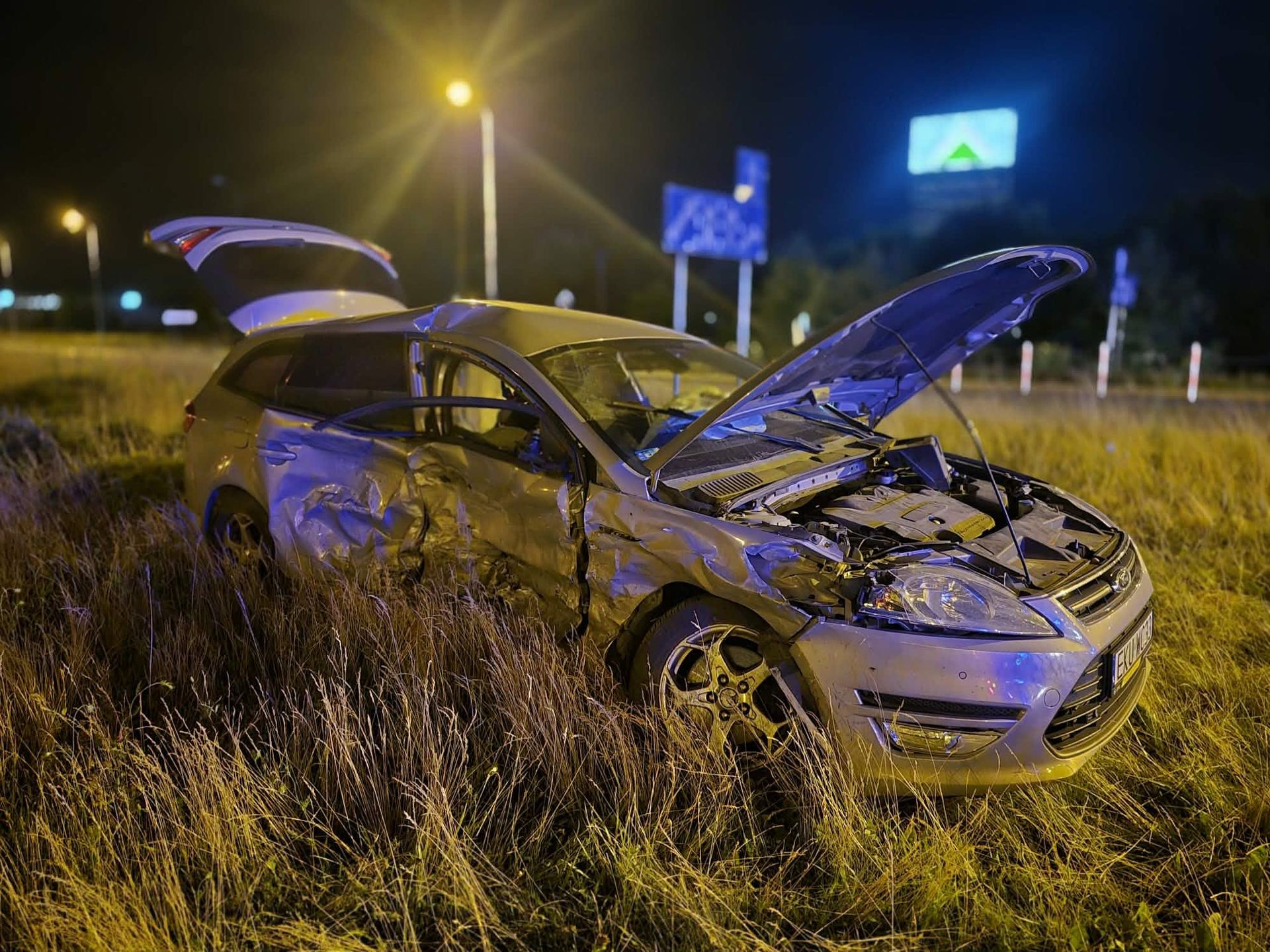 Wypadek na Rondzie Wojska Polskiego 