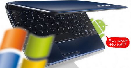 Netbook z podwójnym systemem operacyjnym