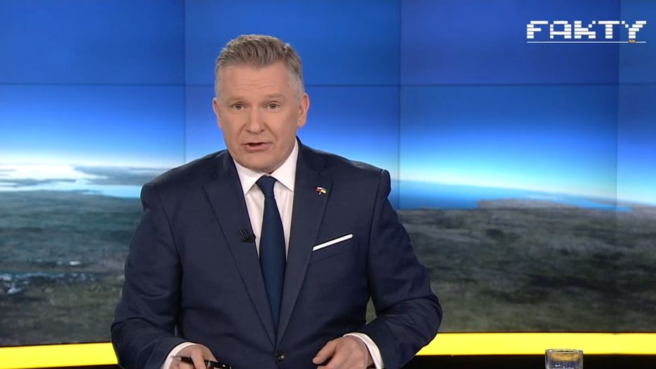 Grzegorz Kajdanowicz  nie krył radości, podając najświeższe wyniki oglądalności 