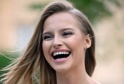 Karolina Pisarek pręży się w rajstopach. Trudno oderwać wzrok