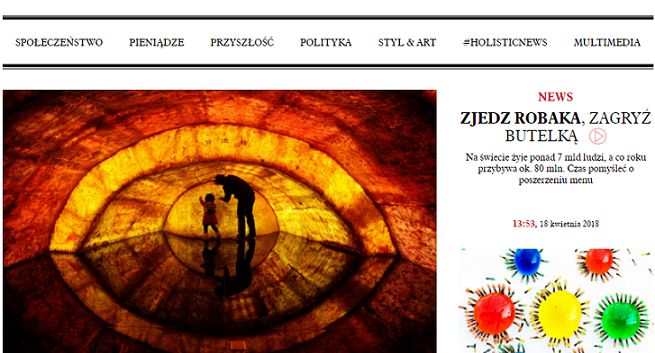 Rusza Holistic.news z pogłębionymi treściami bez reklam i opłat, naczelnym Marcin Firlej