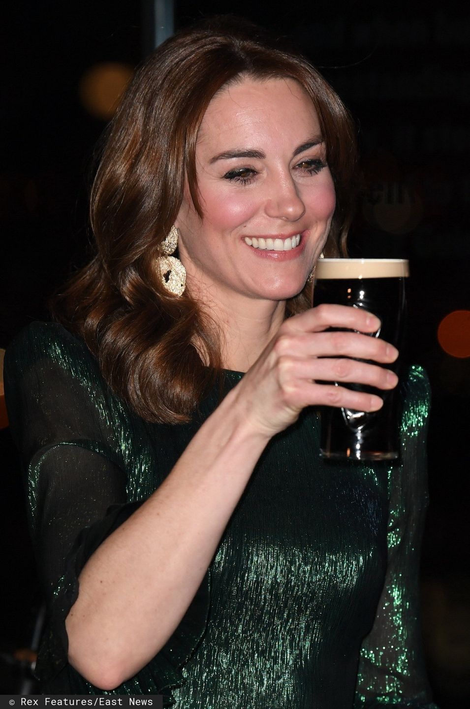 Kate Middleton świętuje koniec pierwszego dnia wizyty w Irlandii