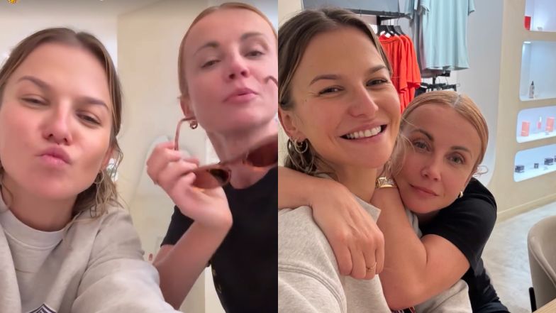 Katarzyna Zielińska spotkała się z Anną Lewandowską w Barcelonie
