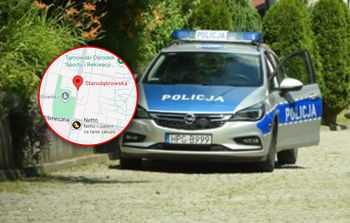 Zagadkowa śmierć w Tarnowie. Zwłoki mężczyzny na klatce
