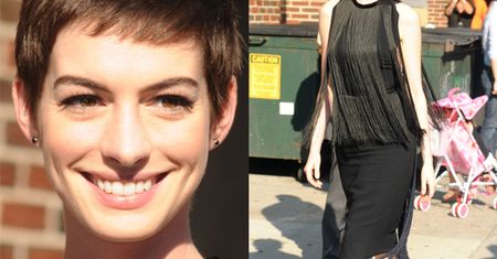 Anne Hathaway w krótkich włosach