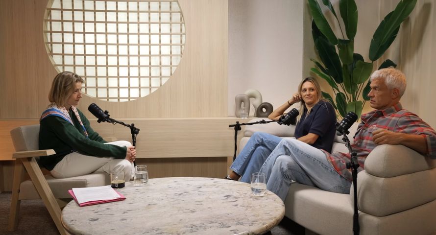 Lara Gessler nagrała podcast do kampanii "Kocham żłobek". Ze wsparciem z ministerstwa