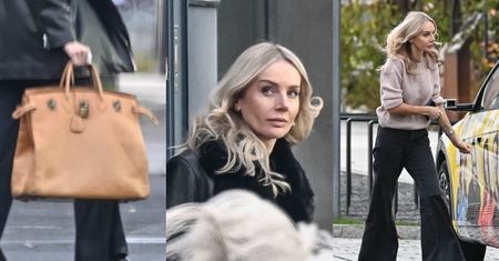 Agnieszka Woźniak-Starak zarzuca świeżo zakręconymi włosami i wywija torbą wartą ponad 130 tysięcy złotych. Ładna?