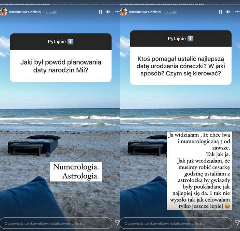 Natalia Siwiec mędrkuje na Instastories