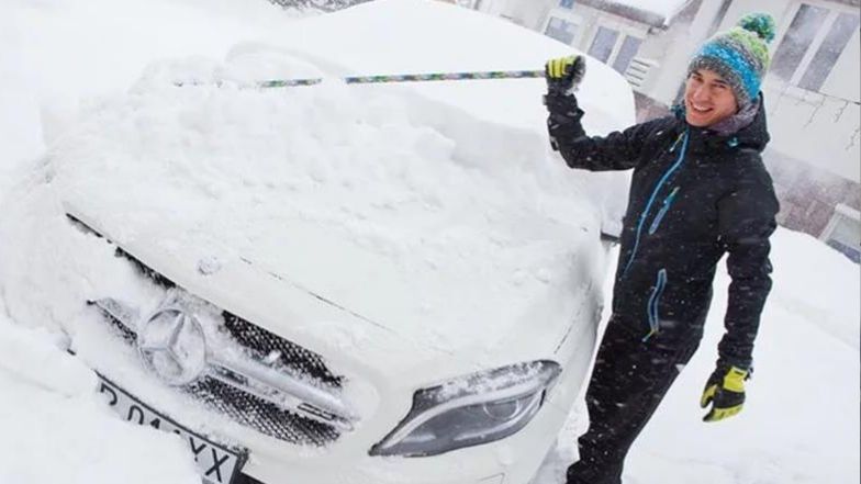 Kamil Stoch Mercedes GLA 45 AMG 