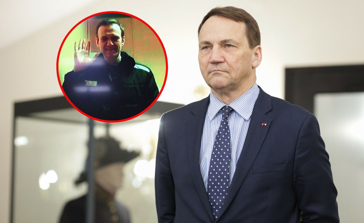 Nawalny nie żyje. Sikorski: jest bohaterem i symbolem