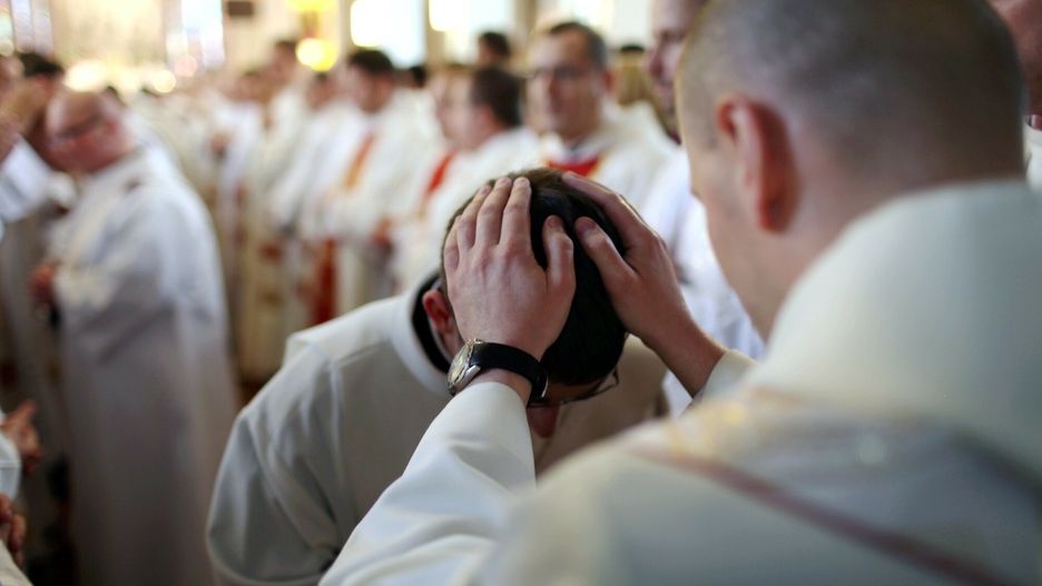 reporter_baza15.05.2010 Oltarzew Wyzsze Seminarium Duchowne Ksiezy Pallotynow N/z zakonnicy przyjmuja swiecenia kaplanskie fot. Tomasz Baranski/REPORTERBaranski/REPORTER