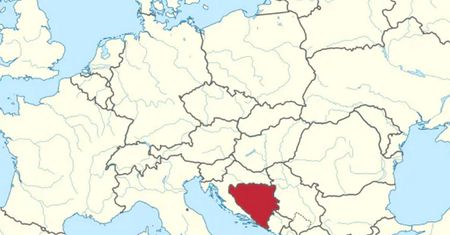 Rozpoznaj kraj po kształcie na mapie. Pytanie nr 8 tylko dla geniuszy