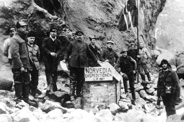Norweska ekspedycja na wyspie Bouveta, 1 grudnia 1927 r. 