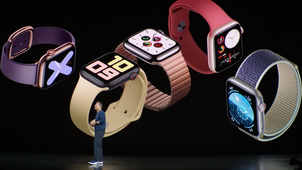 Apple Watch 5 oficjalnie. W końcu smartwatch z zawsze włączonym ekranem 1