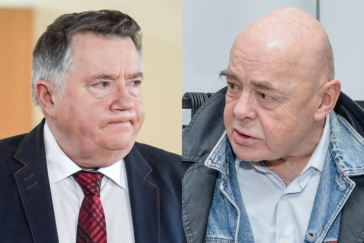 Mieczysław Hryniewicz zabrał głos po pogrzebie Stanisława Tyma