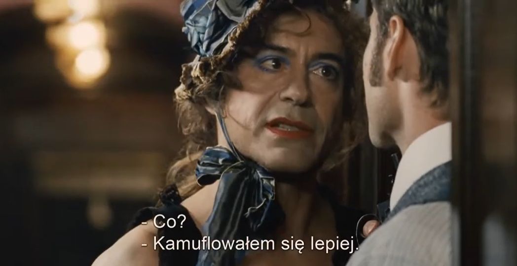 Kadr z "Sherlock Holmes: Gra Cieni"