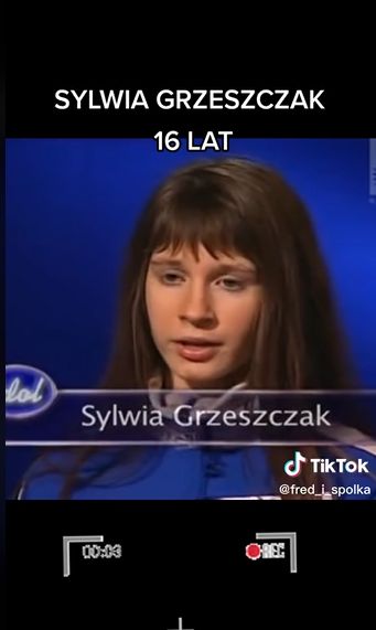 Sylwia Grzeszczak w "Idolu" w 2005 roku