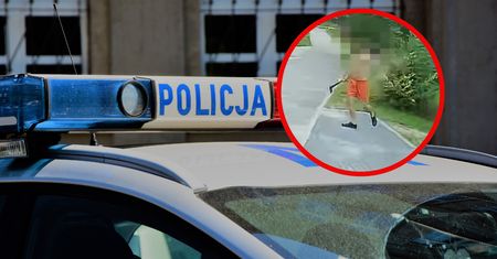 Atak siekierą na autobus. Kierowca szybko zareagował
