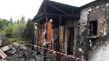 Kobylec: Ogień strawił dom. Ruszyła zbiórka na jego odbudowę