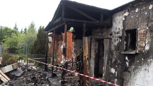 Kobylec: Ogień strawił dom. Ruszyła zbiórka na jego odbudowę