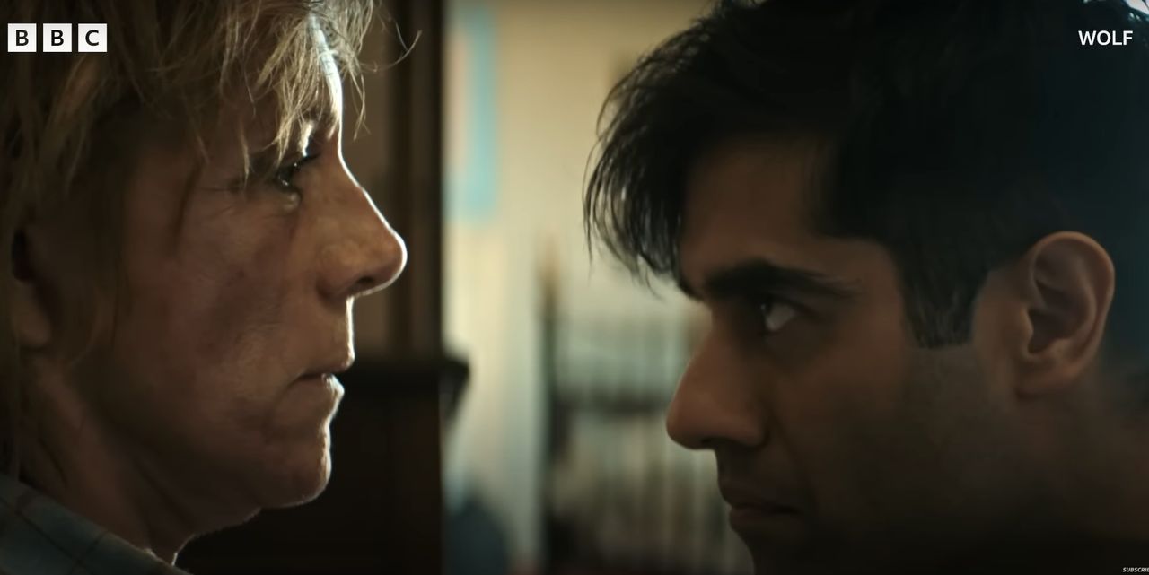 Juliet Stevenson i Sacha Dhawan w serialu "Wolf"