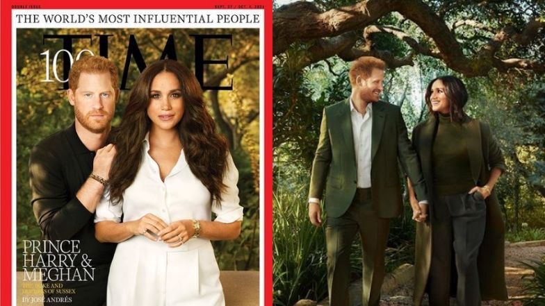 Książę Harry i Meghan Markle na liście "100 najbardziej wpływowych ludzi 2021 roku" według "Time"