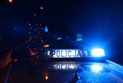 Szklarska Poręba. Nie zatrzymał się do kontroli, bo był pijany. Ucieczkę zakończył wjechaniem w mur